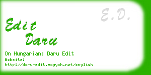 edit daru business card